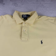 Vintage Ralph Lauren Poloshirt in Gelb, Größe XL – Herren, Bild 3