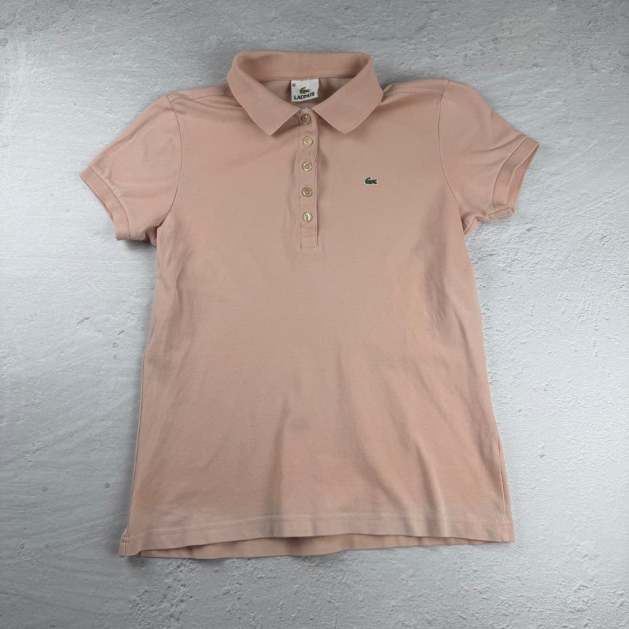 Vintage Lacoste Poloshirt in Rosa, Größe 42 (L) – Damen, Bild 2