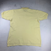 Vintage Ralph Lauren Poloshirt in Gelb, Größe XL – Herren, Bild 4