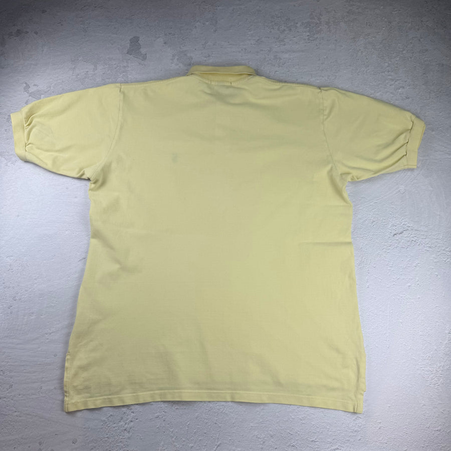Vintage Ralph Lauren Poloshirt in Gelb, Größe XL – Herren, Bild 4