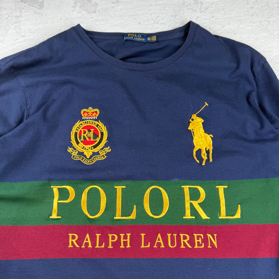 Vintage Ralph Lauren Sweatshirt in Blau, Größe XXL – Herren, Bild 3