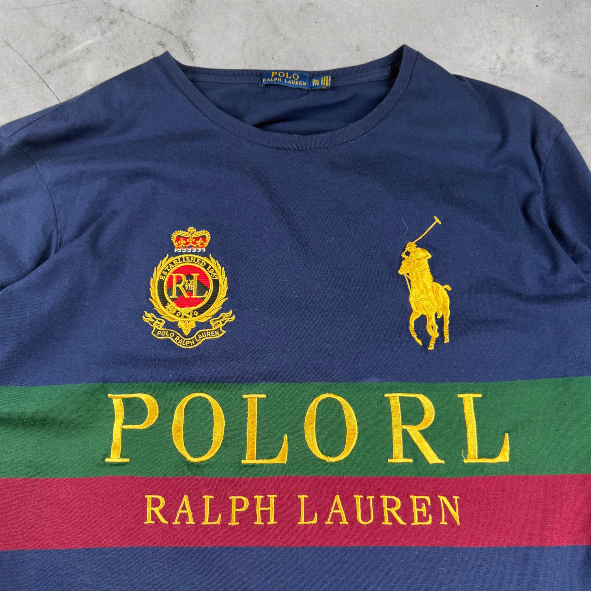 Vintage Ralph Lauren Sweatshirt in Blau, Größe XXL – Herren, Bild 3