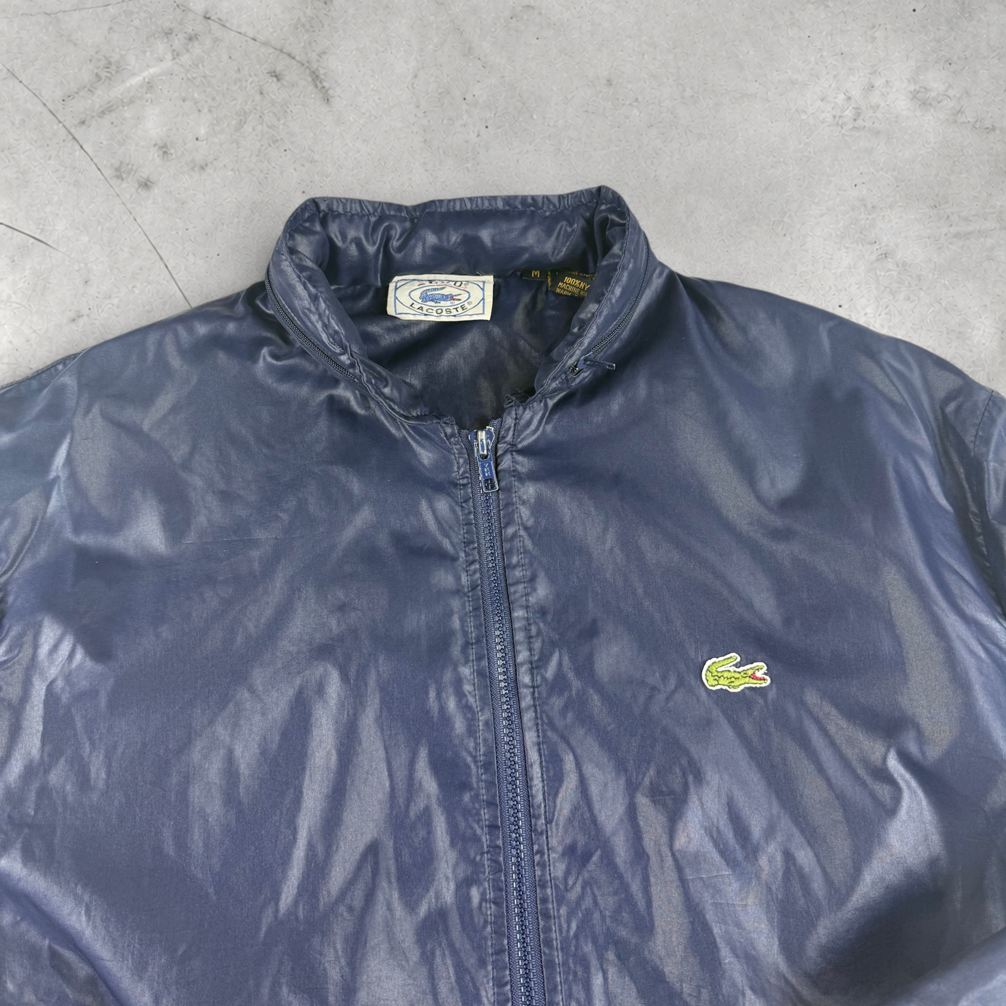 Vintage Lacoste Jacke in Blau, Größe M – Herren, Bild 2
