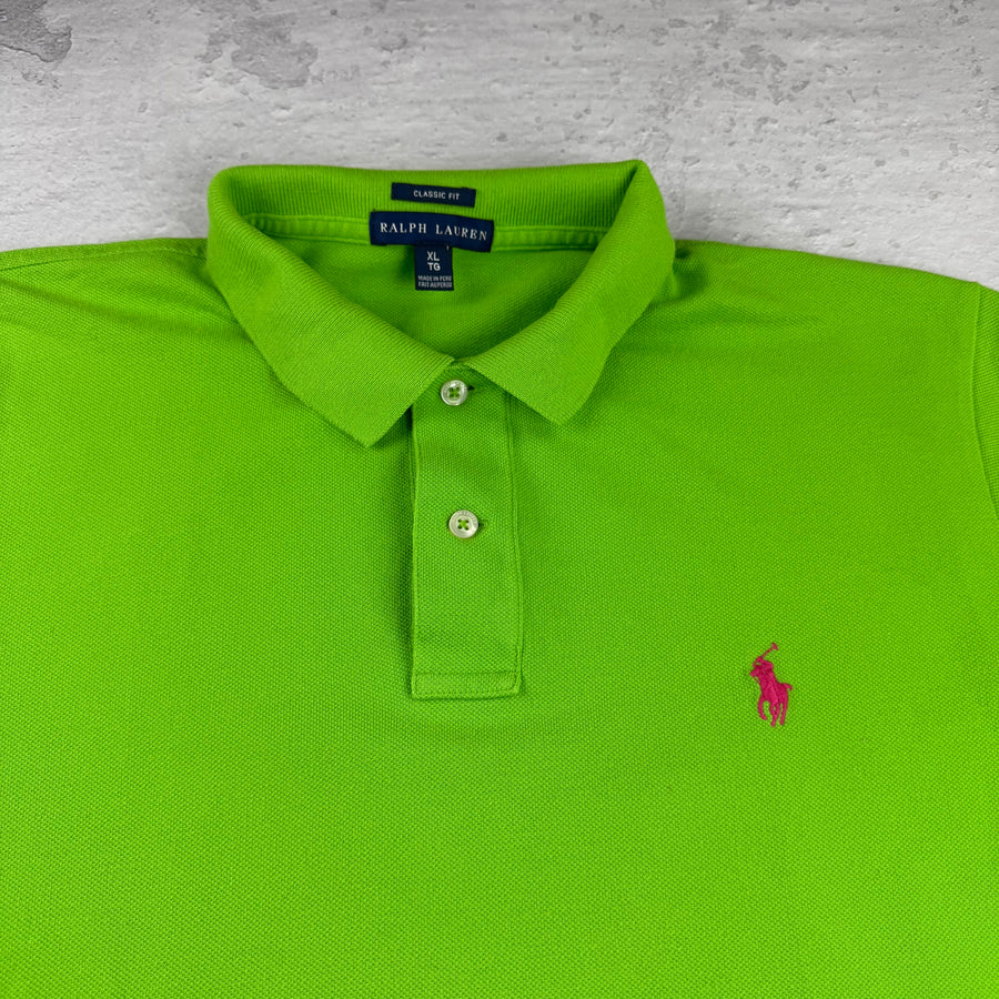 Vintage Ralph Lauren Poloshirt in Grün, Größe XL – Damen, Bild 3