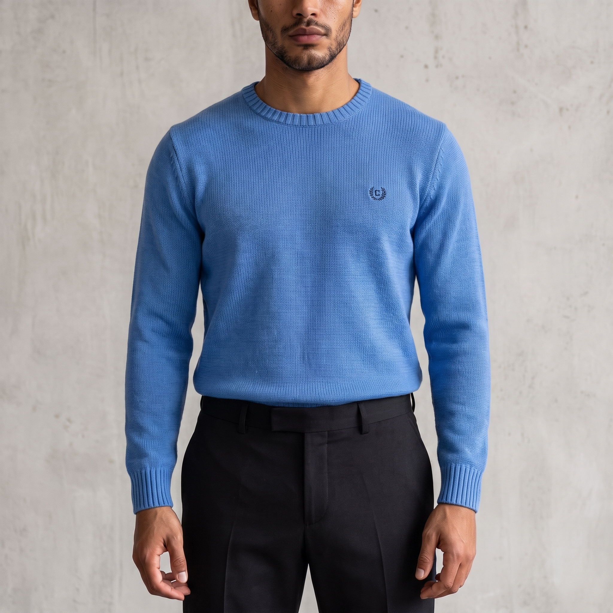 Vintage Chaps Ralph Lauren Sweatshirt in Blau, Größe L – Herren