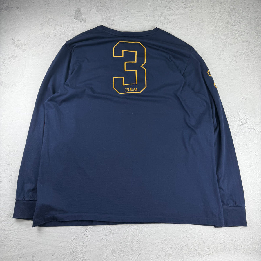 Vintage Ralph Lauren Sweatshirt in Blau, Größe XXL – Herren, Bild 5