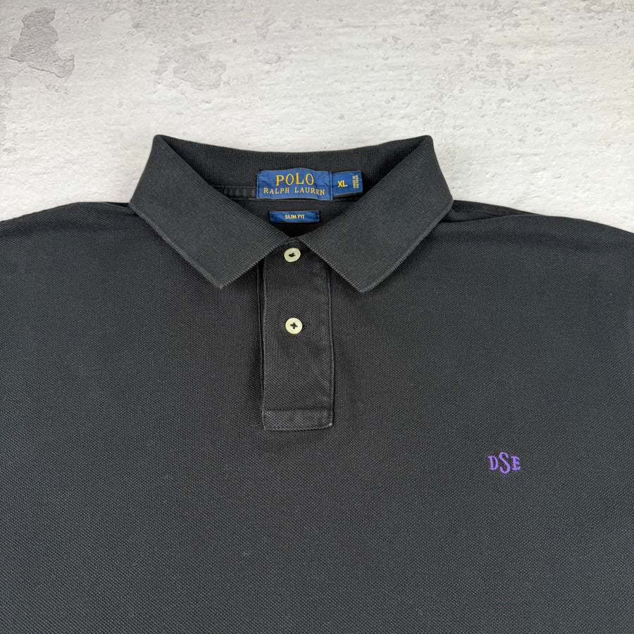 Vintage Ralph Lauren Poloshirt in Schwarz, Größe XL – Herren, Bild 4