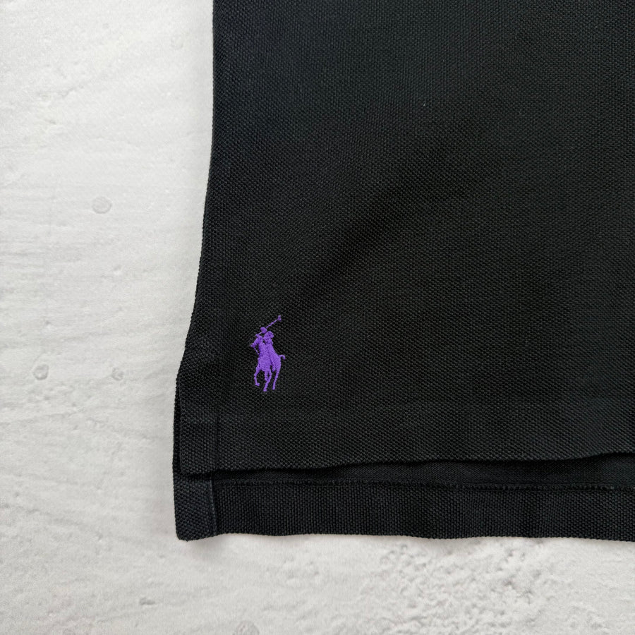 Vintage Ralph Lauren Poloshirt in Schwarz, Größe XL – Herren, Bild 3