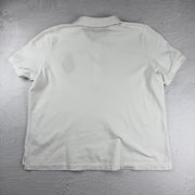 Vintage Ralph Lauren Poloshirt in Weiß, Größe XL – Damen, Bild 4