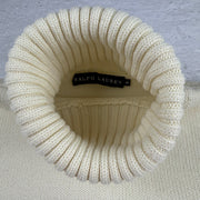 Vintage Ralph Lauren Rollkragenpullover in Weiß, Größe M – Damen, Bild 2