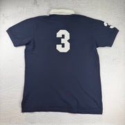Vintage US Polo Poloshirt in Blau, Größe L – Herren, Bild 4