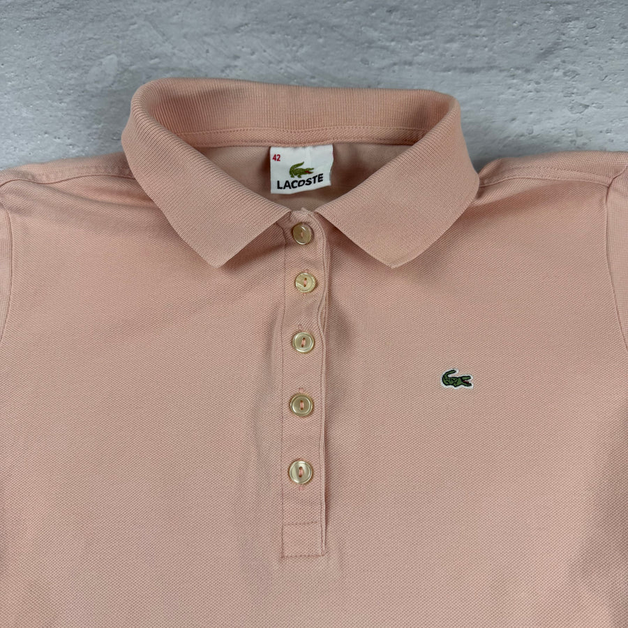Vintage Lacoste Poloshirt in Rosa, Größe 42 (L) – Damen, Bild 3