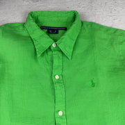 Vintage Ralph Lauren Hemd in Grün, Größe L – Damen, Bild 3