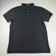 Vintage Ralph Lauren Poloshirt in Schwarz, Größe XL – Herren, Bild 2