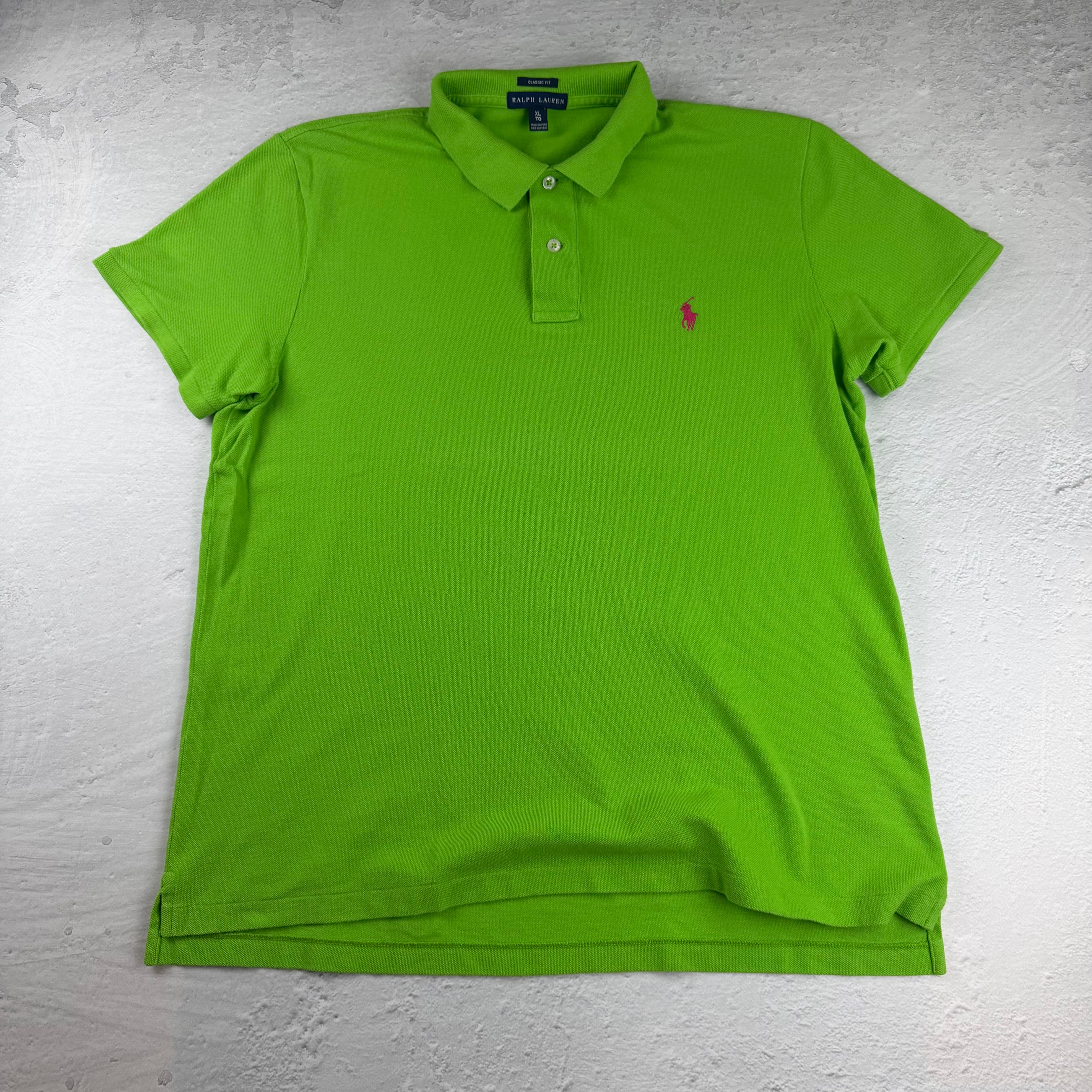 Vintage Ralph Lauren Poloshirt in Grün, Größe XL – Damen, Bild 2