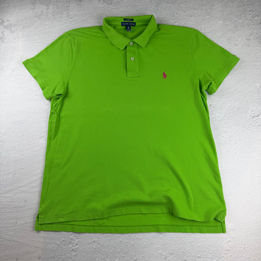 Vintage Ralph Lauren Poloshirt in Grün, Größe XL – Damen, Bild 2