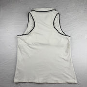 Vintage Ralph Lauren Polohemd ärmellos in Weiß, Größe XL – Damen, Bild 4