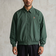 Vintage Tommy Hilfiger Harrington Jacke in Grün, Größe L – Herren