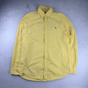 Vintage Ralph Lauren Hemd in Gelb, Größe L – Herren, Bild 2