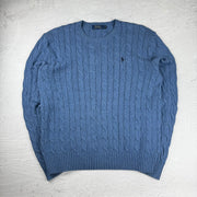 Polo Ralph Lauren Strickpullover — Blau — L