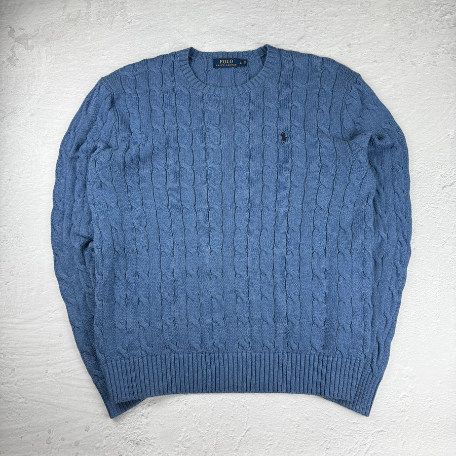 Polo Ralph Lauren Strickpullover — Blau — L