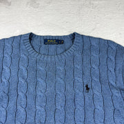 Polo Ralph Lauren Strickpullover — Blau — L