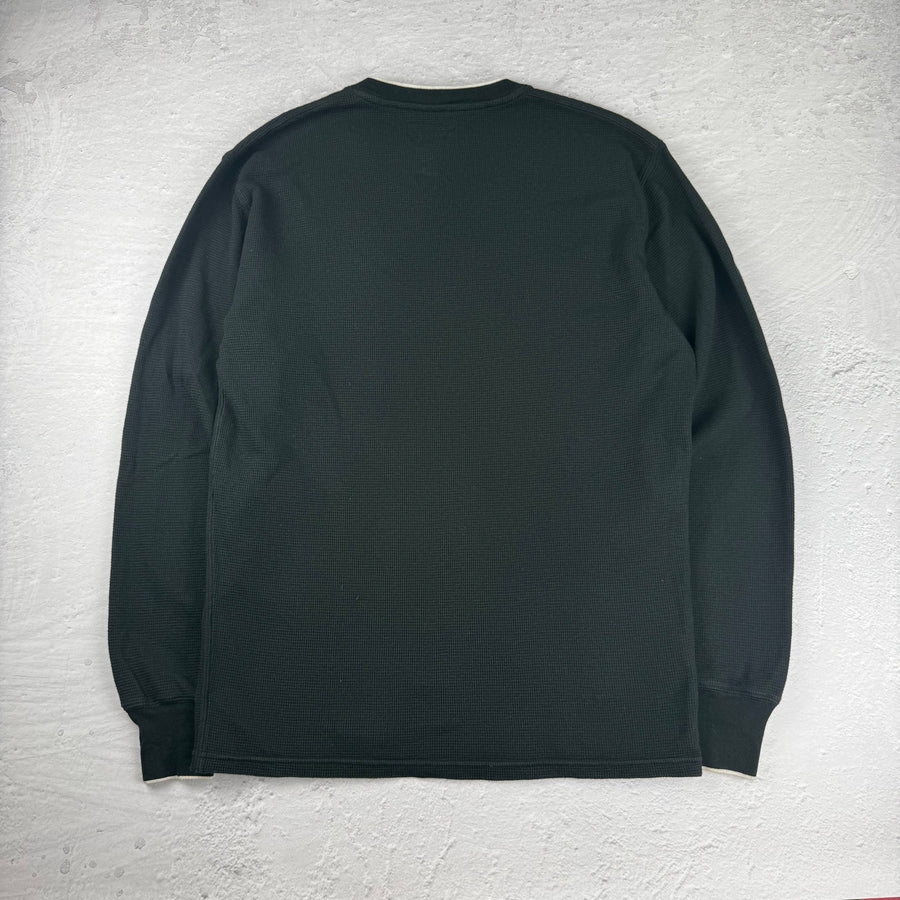 Polo Ralph Lauren V-Neck Sweatshirt — Schwarz — M