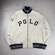 Polo Ralph Lauren College Jacke — Blau/Weiß — L