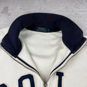 Polo Ralph Lauren College Jacke — Blau/Weiß — L