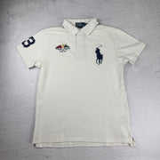 Polo Ralph Lauren Polohemd Slim Fit — Weiß — L