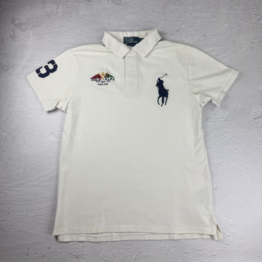 Polo Ralph Lauren Polohemd Slim Fit — Weiß — L