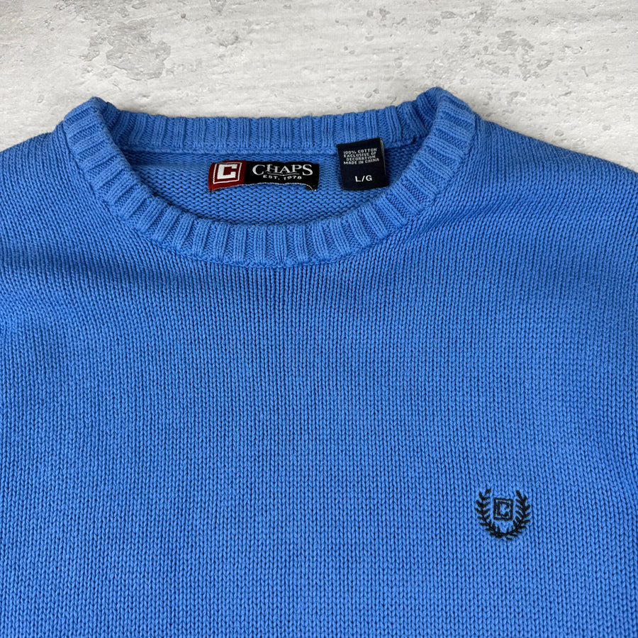 Chaps Ralph Lauren Sweatshirt — Blau — L