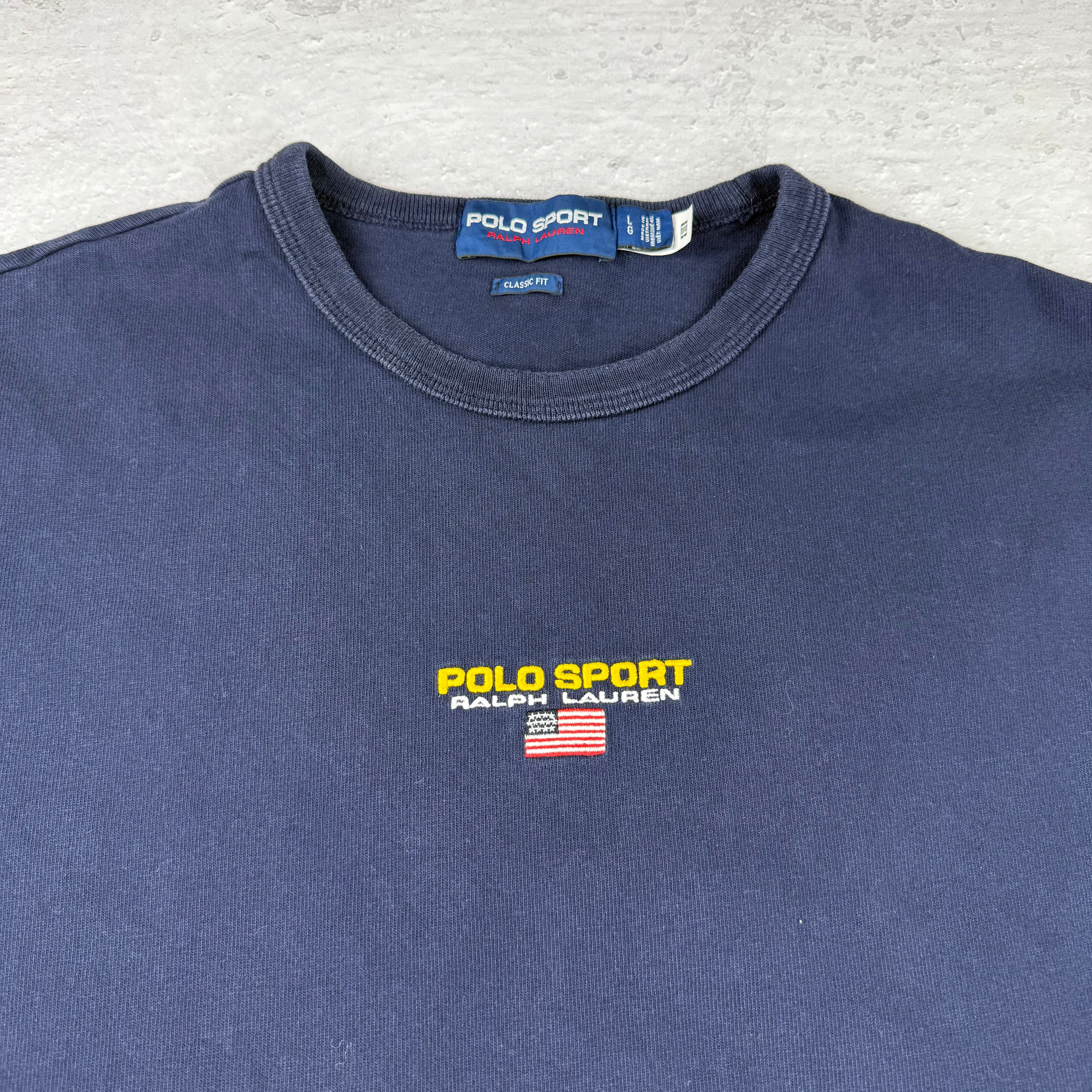 Polo Ralph Lauren T-Shirt — Blau — L