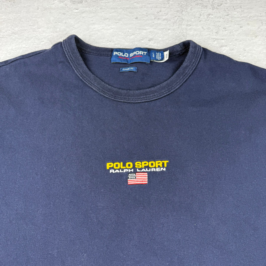 Polo Ralph Lauren T-Shirt — Blau — L
