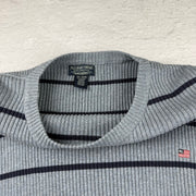 Polo Jeans Ralph Lauren Sweatshirt Gestreift — Grau/Blau — XXL