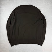 Polo Ralph Lauren V-Neck Sweatshirt — Schwarz — L