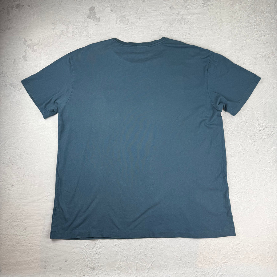 Polo Ralph Lauren T-Shirt mit Brusttasche — Blau — L