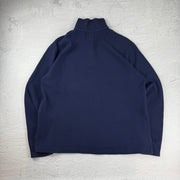 Polo Ralph Lauren Quarter-Zip Sweatshirt — Blau — M