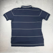 Polo Ralph Lauren Poloshirt Gestreift — Blau/Weiß — L