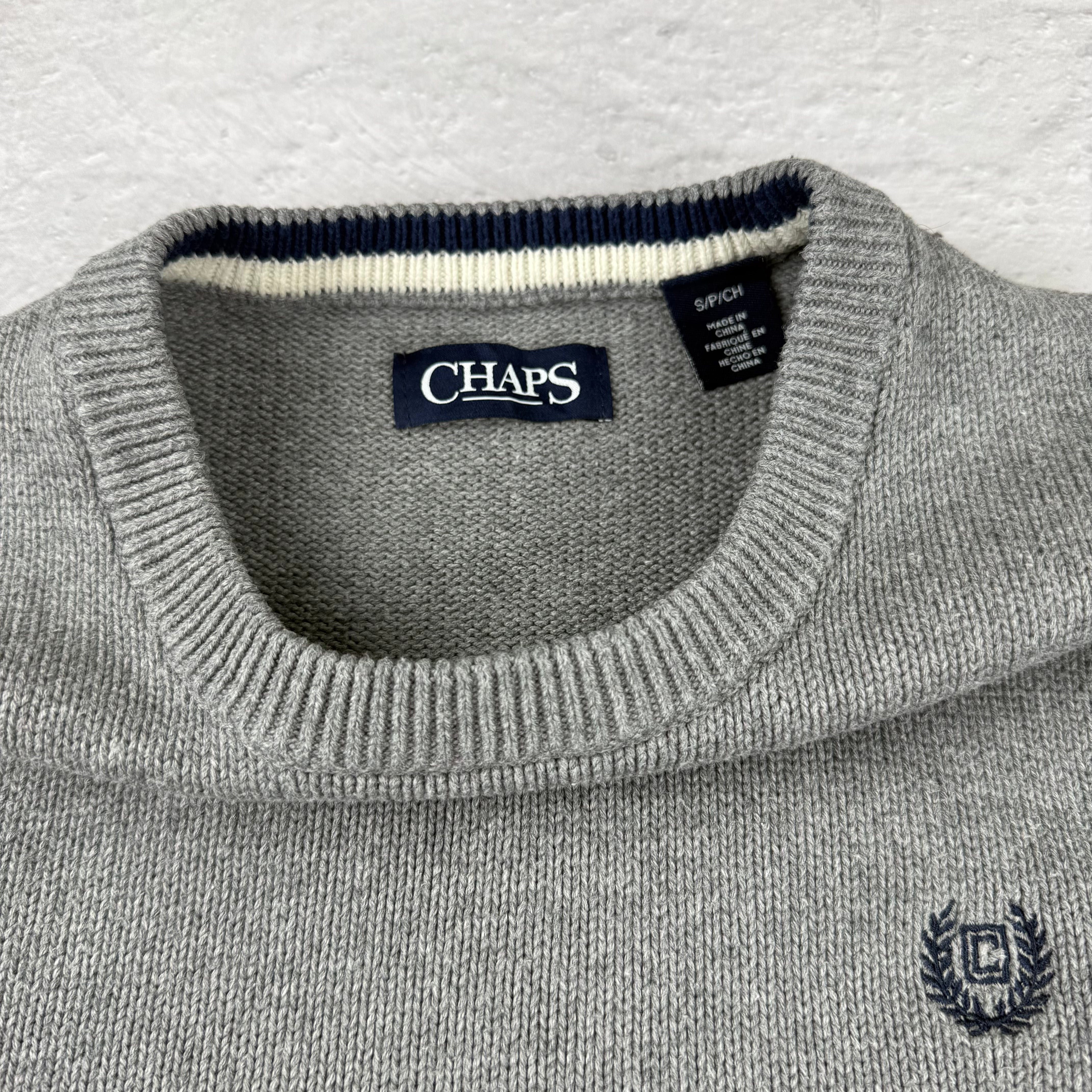 Chaps Ralph Lauren Strickpullover — Blau — S