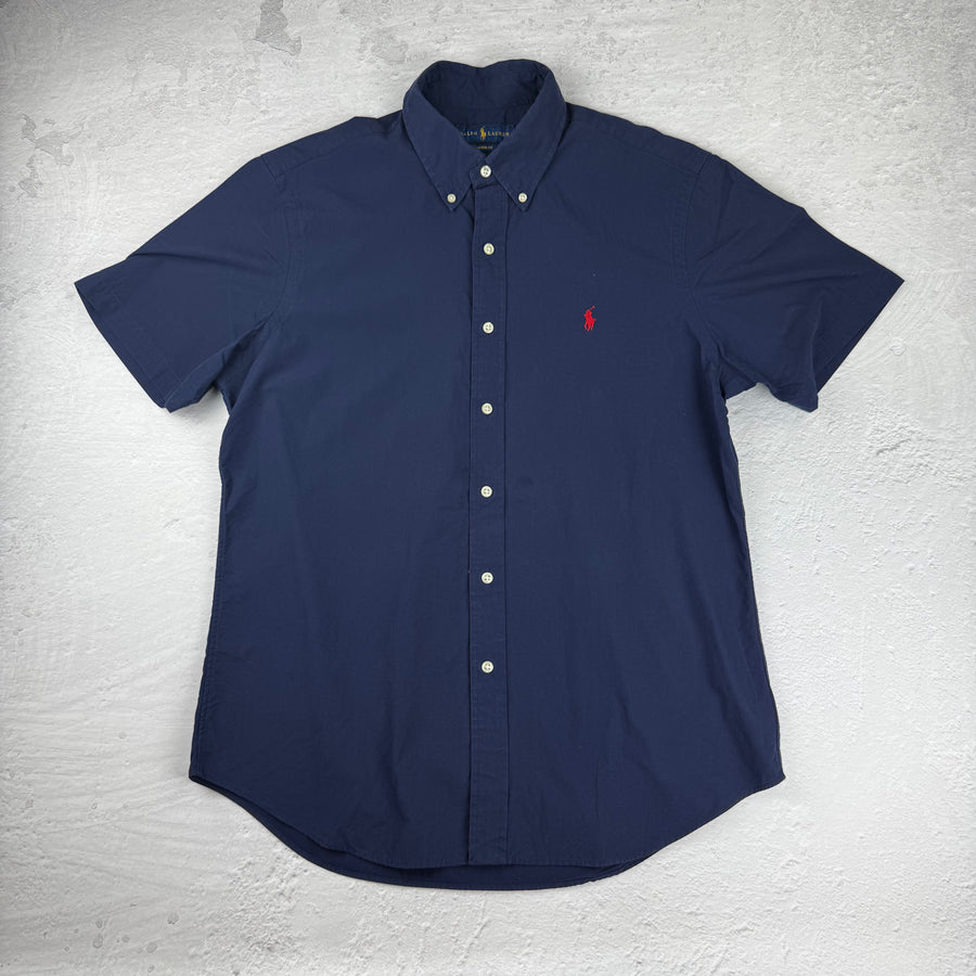 Polo Ralph Lauren Kurzarmhemd — Blau — M