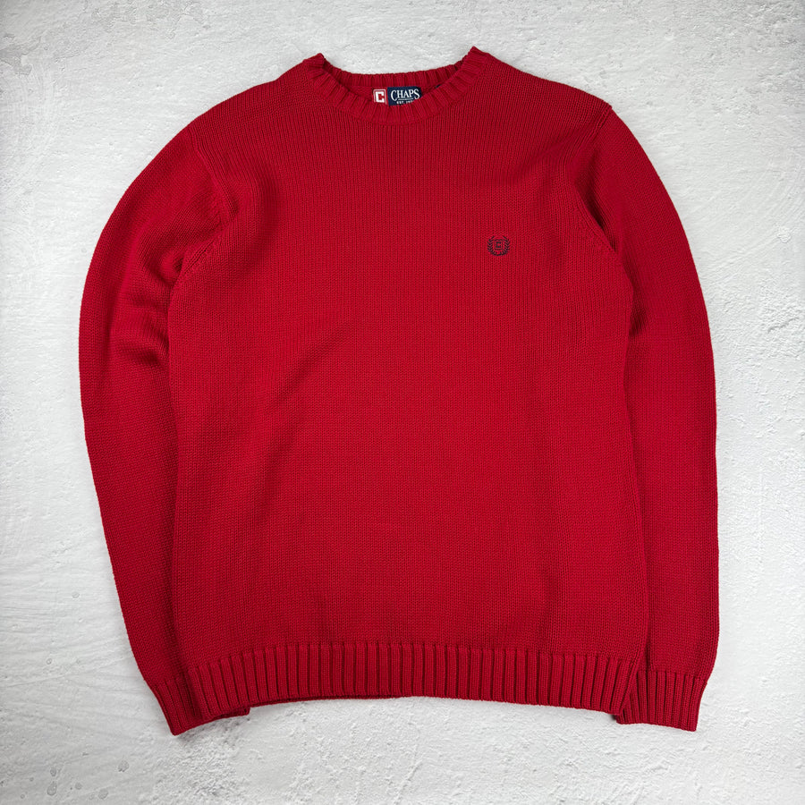 Chaps Ralph Lauren Strickpullover — Rot — M