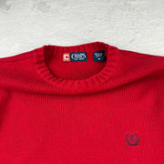 Chaps Ralph Lauren Strickpullover — Rot — M