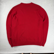 Chaps Ralph Lauren Strickpullover — Rot — M