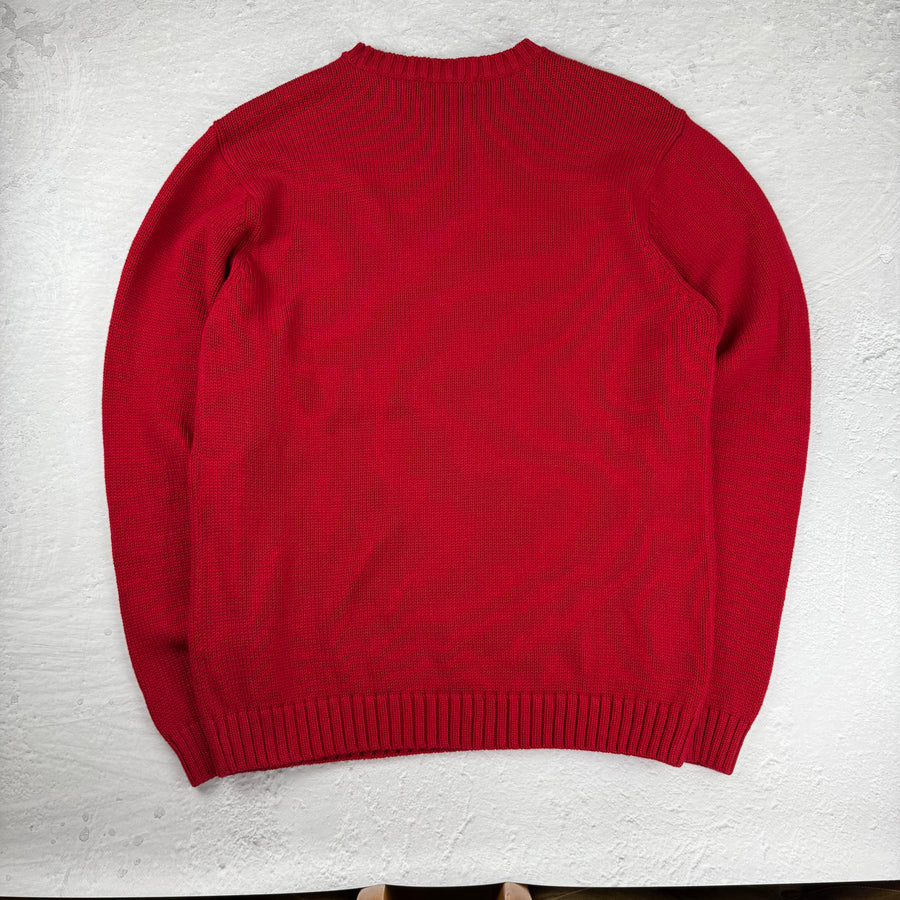 Chaps Ralph Lauren Strickpullover — Rot — M
