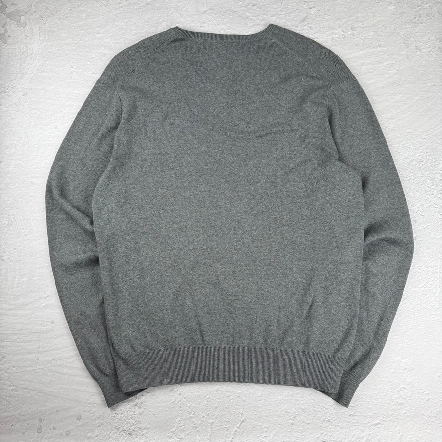 Polo Ralph Lauren V-Neck Sweatshirt — Grau — M