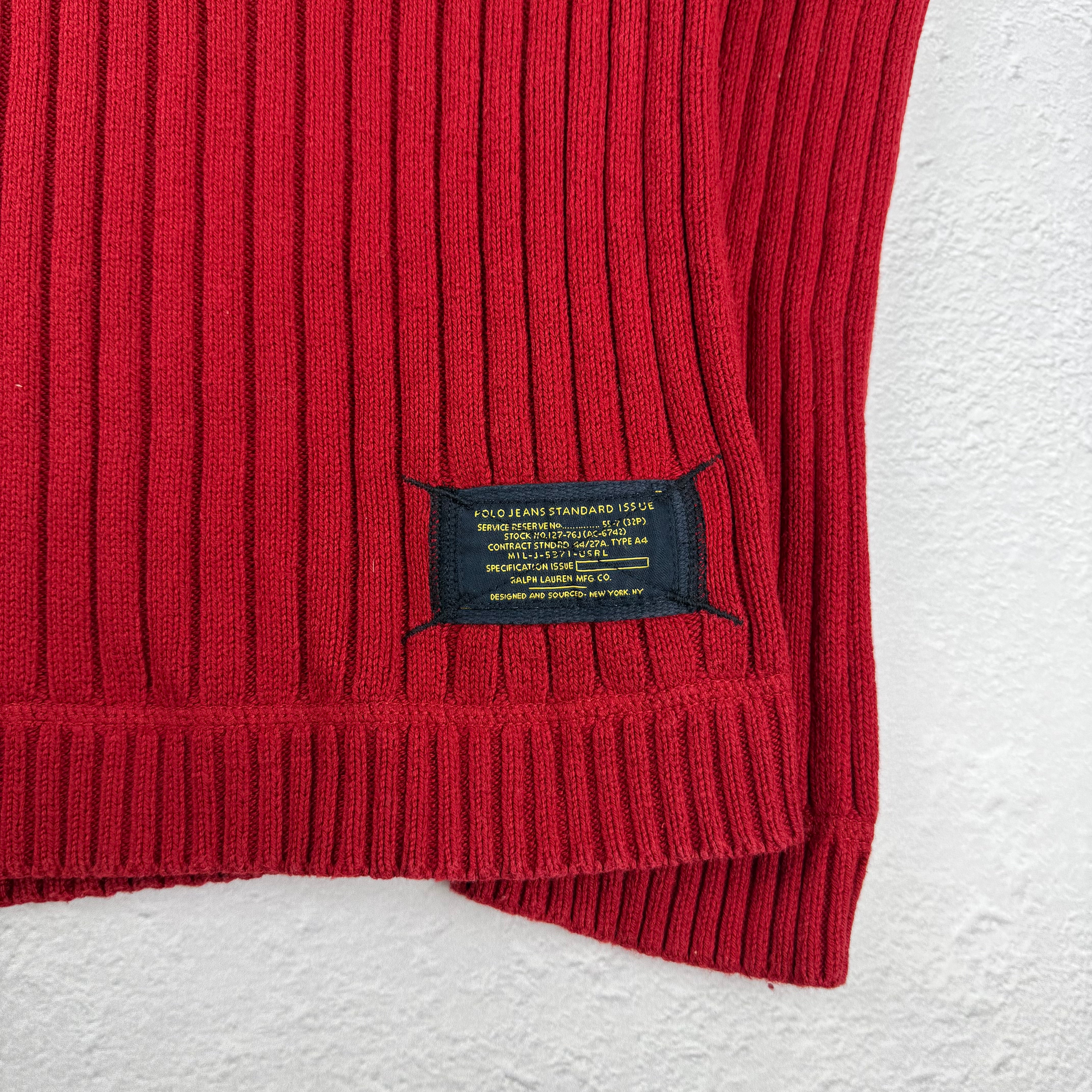Polo Jeans Ralph Lauren Strickpullover — Rot — XL