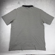 Polo Ralph Lauren Poloshirt Gestreift — Schwarz/Weiß — XL