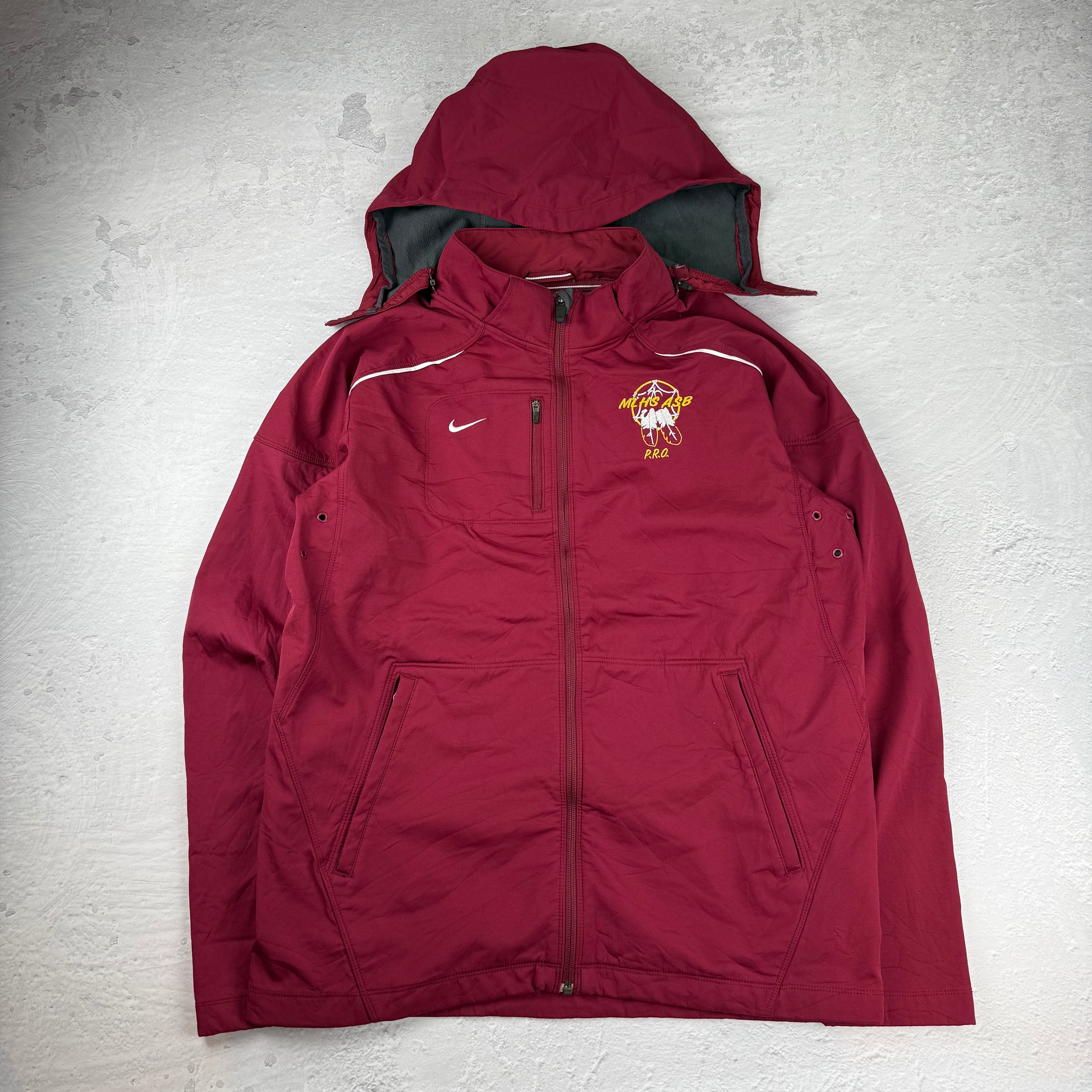 Nike College Team Jacke — Rot — M