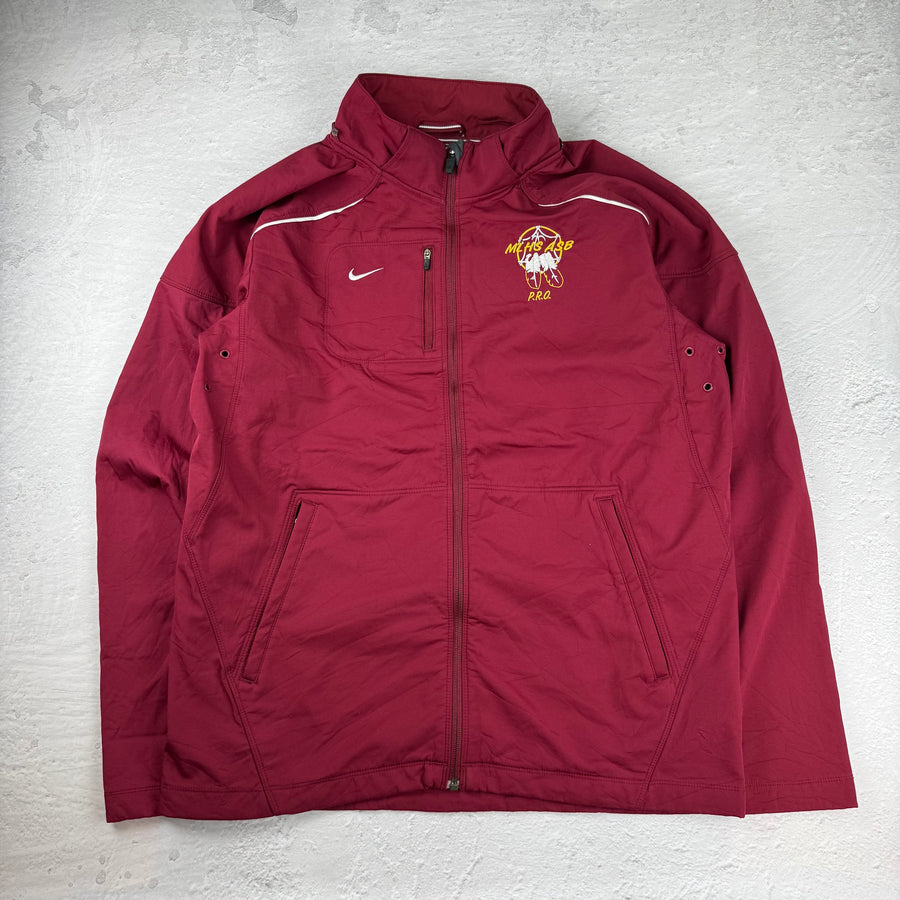 Nike College Team Jacke — Rot — M